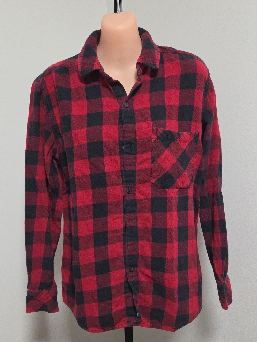 Tna Checkered Flannel Button-Up Shirt